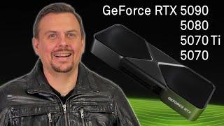 GEFORCE RTX 50 NÄYTÖNOHJAIMET JULKI! (Ominaisuudet, suorituskyky, hinnat ja saatavuus)