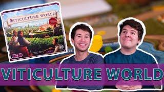 Viticulture World | Competitive to Cooperative Adventure Across The World | Overview &  Review