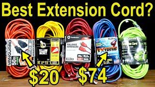 Best Extension Cord? Flexzilla, US Wire, Yellow Jacket, Southwire, Husky, Woods, Bergen Industries