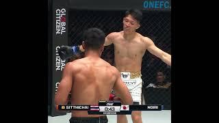 Sitthichai finds the mark on Masaaki Noiri  #ONE167