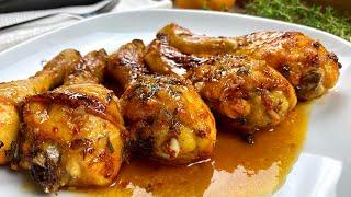 Muslos de Pollo en SALSA de NARANJA