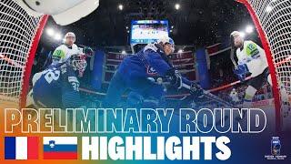 Highlights: France vs Slovenia | 2025 #MensWorlds #IIHF