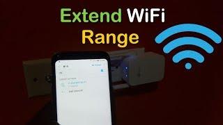 Extend WiFi to dead Zones in and around your Home