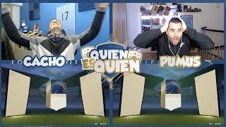 QUIEN ES QUIEN DISCARD CHALLENGE CON ICONOS!!! | FIFA 18