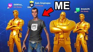 Trolling as a Fake Epic Employee In a TikTok Clan Tryout!