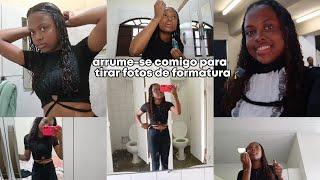 Arrume-se comigo pra tirar fotos de formatura 