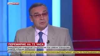 Андрей Кошкин о 72-часовом перемирии на Украине