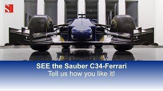 SEE the Sauber C34-Ferrari - Sauber F1 Team