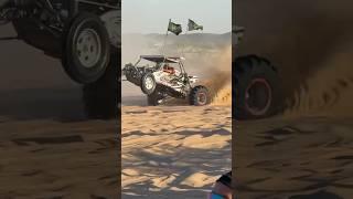 TIE ROD BROKE! #glamis #automobile #dunes #drags #sanddrags #drag #buggy #rail #broke #v6 #wheelie