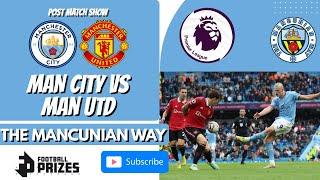 MANCHESTER BLUE OR RED? DERBY DAY POST MATCH SHOW  - #mancity #mufc #manutd #pl #football #soccer