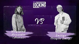 357 Locking Session | Kids Battle 1VS1 | Quarter-final | Aleksa VS Fragile Emily