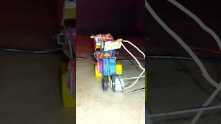 How to light a bulb using DC  motors // LED bulb amazing #shorts #virelshorts #trendingshorts #diy