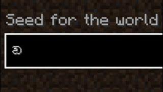 Hey mojang, u should remove this seed...