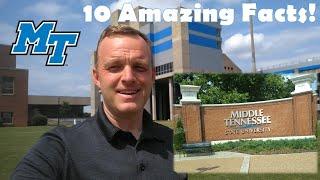 10 Amazing Facts About Middle Tennessee State University