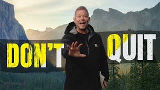 Do You Feel Like Quitting? | Pastor Ryan McDermott