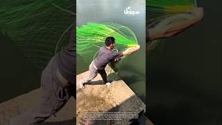 Casting a fishing net: the art of the throw fishing adventure