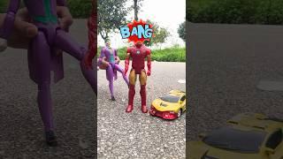 Hulk BROTHERS Wolverine Ironman SLAP BATTLE MARVEL TOYS #ytshorts #gta #ragdolls #hulk