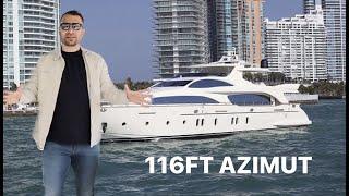 Victoria Secret models choose Yachts MiamiVice and our 116ft Azimut