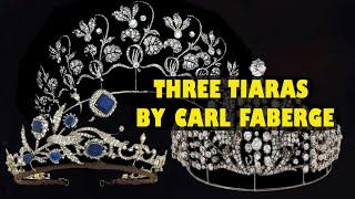 Three of Carl Fabergé's rarest tiaras with "diamond lights": which one is more beautiful?