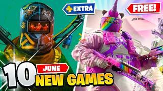 10 New Games June (3 FREE GAMES)