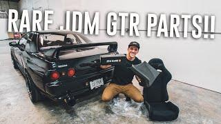 All the RARE JDM SKYLINE GTR PARTS I Brought Back from Japan!