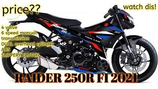 RAIDER 250 R FI 2021 new of suzuki