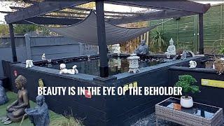 koi pond update water lilies  and a moving bed and giveaway reminder! more pipework plans