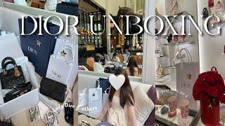 Dior Haul & unboxing [Lady Dior bag]  || Shopping vlog