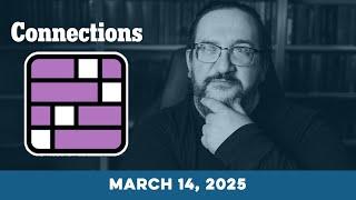 Doug Plays NYT Connections 3/14 (New York Times Puzzle Game)