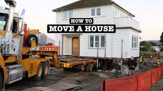 Two Storey House Relocation - Start to Finish