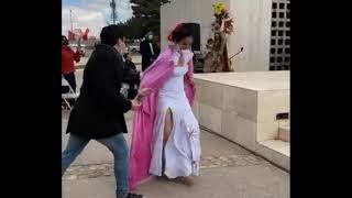 Beauty Queen STUMBLES during Miss Teen Universe México 2021 National Costumes (Trajes Nacionales)