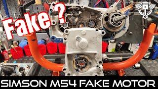 Simson M54 Fake Motor aus der S50 Schrott vom Feinsten