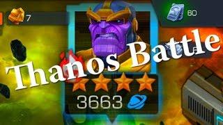 Marvel Contest of Champions - Thanos Battle End of Act 3