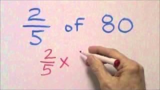 Finding a Fraction of a Number