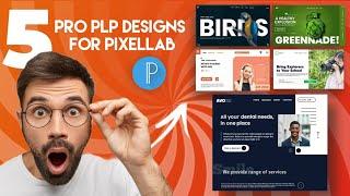 5 free website banner design on android (plp file) on pixellab|proffesional banner design on android