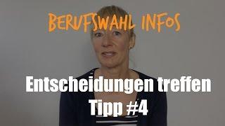 Berufswahl: Entscheidungen treffen Tipp #4 | Angst vor Entscheidungen