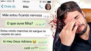 CUIDADO: VOCÊ PODE CHORAR LENDO ESSA CONVERSA.......