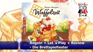 Waffelzeit von Pegasus Spiele - Regeln + Let´s Play + Review - Brettspiel - Die Brettspieltester