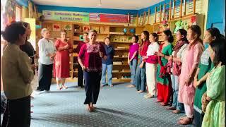 हास्दै हास्दै आउनु भो आमा जस्तै गुरूमा /Nepali Best Rhyme/ECD/Montessori Training ️9851082064