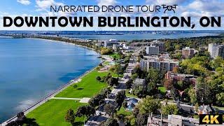 ️ 4K Drone Views of Downtown Burlington, Ontario | DJI Mini 4 Pro 