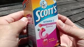 Scott's Vitamin C Mixed Berries Flavour Pastilles