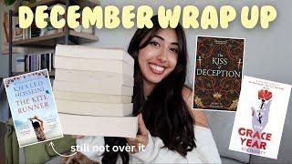 December reading wrap uptwo 5 star reads, disappointments and more ⭐️