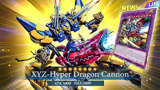 New XYZ Support is INSANE! XYZ- Hyper Dragon Cannon / ABC DECK | Yu-Gi-Oh! Master Duel