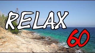 RELAX - 1 hour Croatia, Mediterranean Sea, waves, summer, meditation, sound of nature