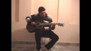 Hai Apna Dil To Awara On Guitar ( Rajeev Kumar's Music Academy In Jalandhar ) 9872255088,9878177149