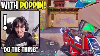 TenZ And Shroud Gets Matched With POPPIN And Carries Him In Ranked | VALORANT