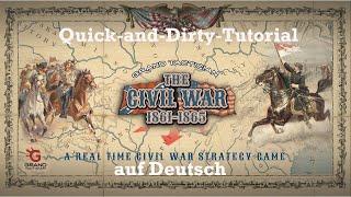 Grundlagen Tutorial für den schnellen Spielstart in Grand Tactician: The Civil War [German][Deutsch]