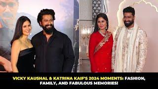 Vicky Kaushal & Katrina Kaif's 2024 Moments Fashion, Family, and Fabulous Memories!