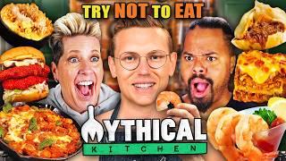 Try Not To Eat - Mythical Kitchen Ft. Mythical Chef Josh!