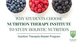 Why students choose NTI to study holistic nutrition | Testimonials from NTMC grads